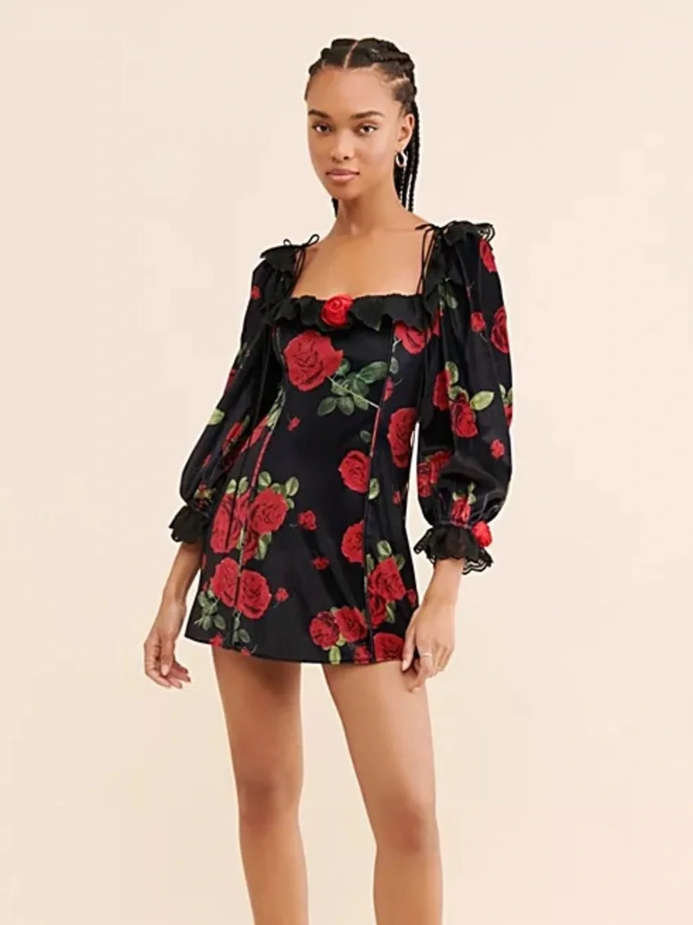 for love & lemons rose mini dress Rose Mini Dress